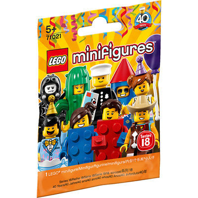 LEGO MINIFIGS SERIE 18 - 1 sac 2018